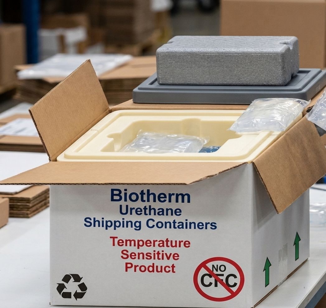 Biotherm Urethane Shipping Containers