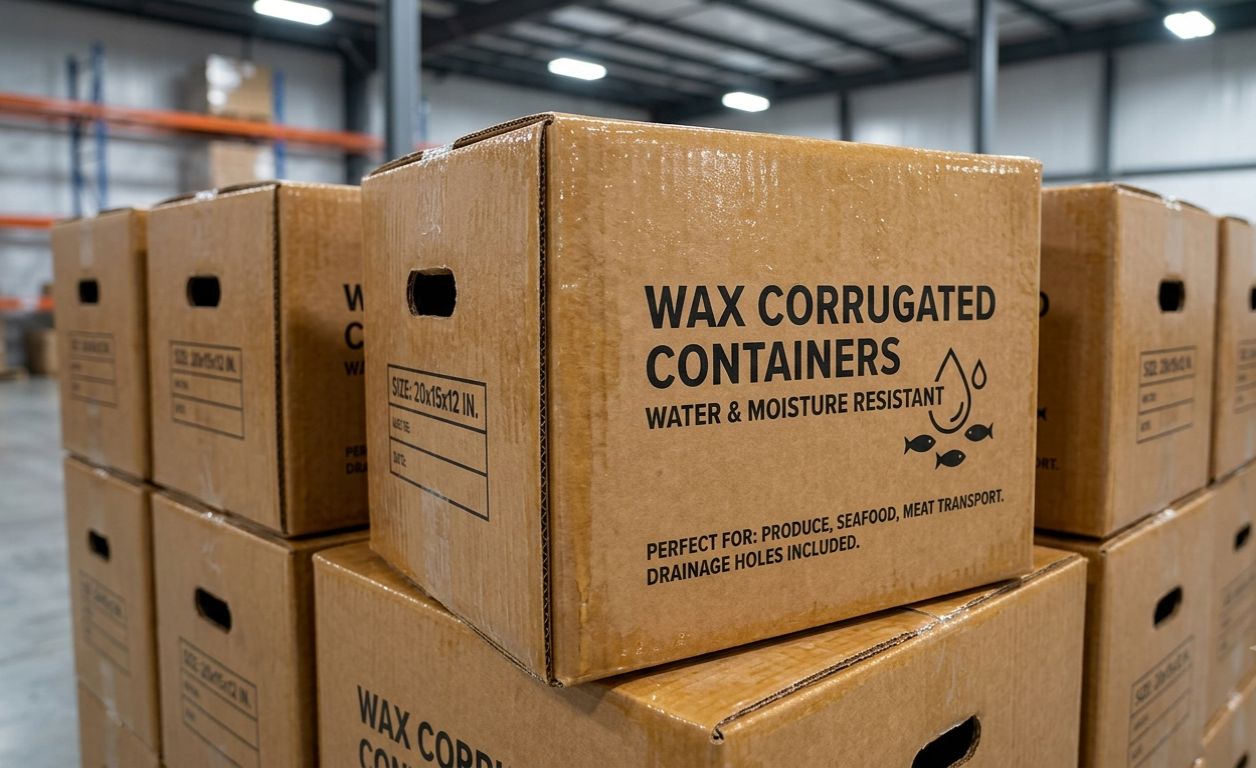 Wax Corrugated Containers